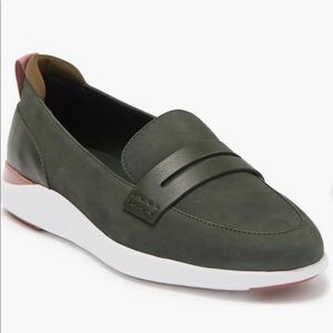 NEW Cole Haan Essex Penny Loafer - Women’s Size 11 - Green Dark Kombu Leather